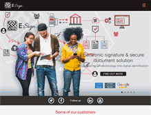 Tablet Screenshot of e-signhq.com